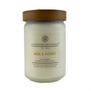 Chesapeake Milk & Honey Glass Candle